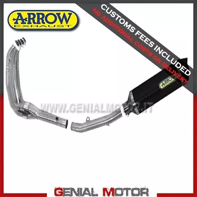 Full Exhaust Arrow Race Tech AKN Aluminium Black Kawasaki Z 750 2007 > 2014 • $1099.58